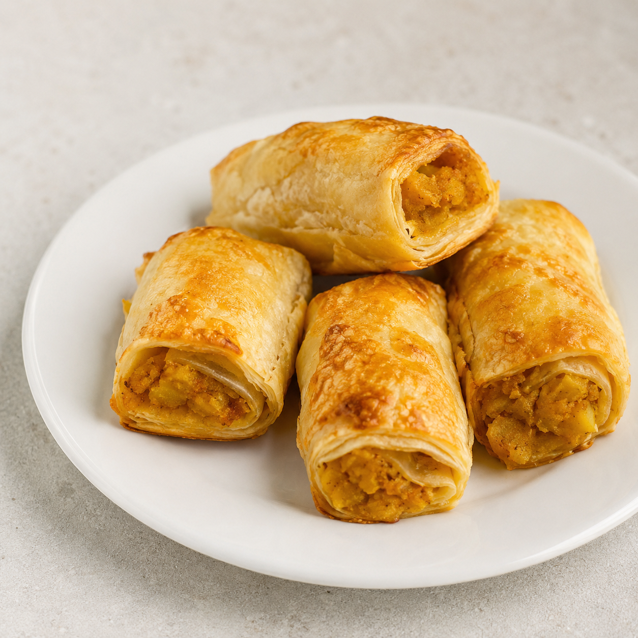 Patatesli Puf Börek