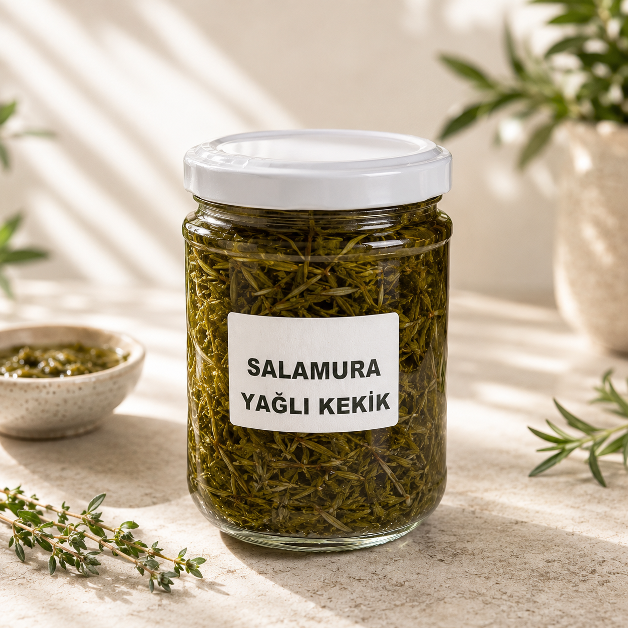 Salamura Yağlı Kekik 1 Kg